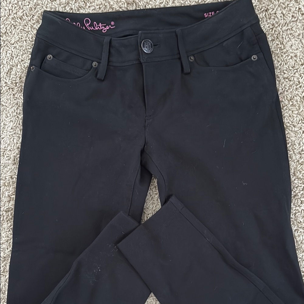Lilly Pulitzer Black Jeans